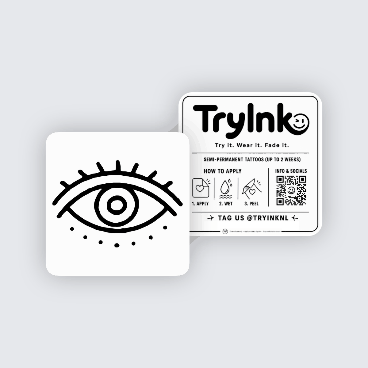 Eye of Sight semi-permanent tattoo presentation